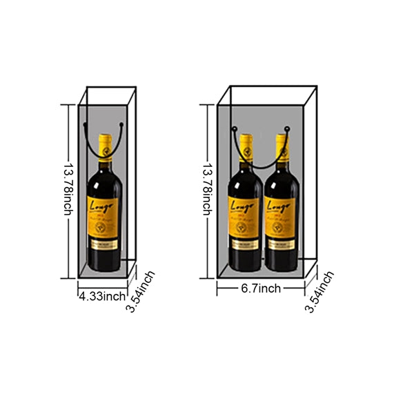 Paper Portable Gift Wine Bag