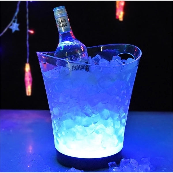 Led ice bucket