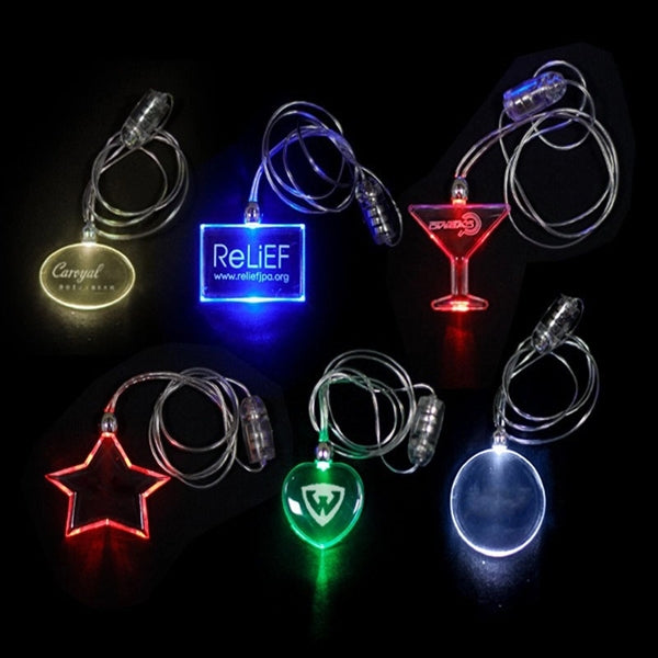 LED Flashing Necklace