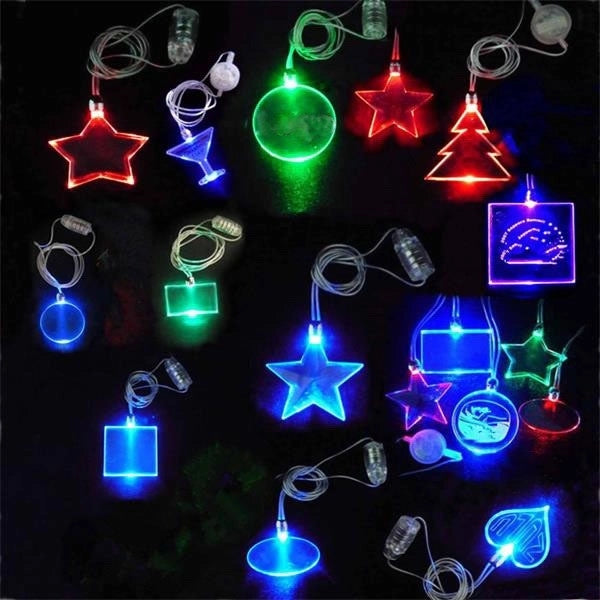 LED Flashing Necklace