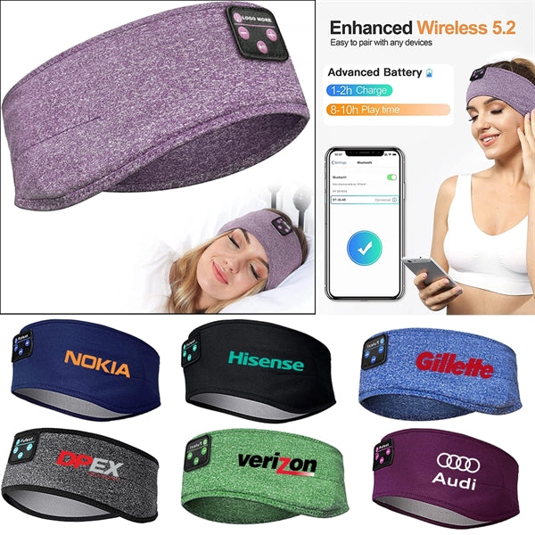 Sports Headband With Headphones