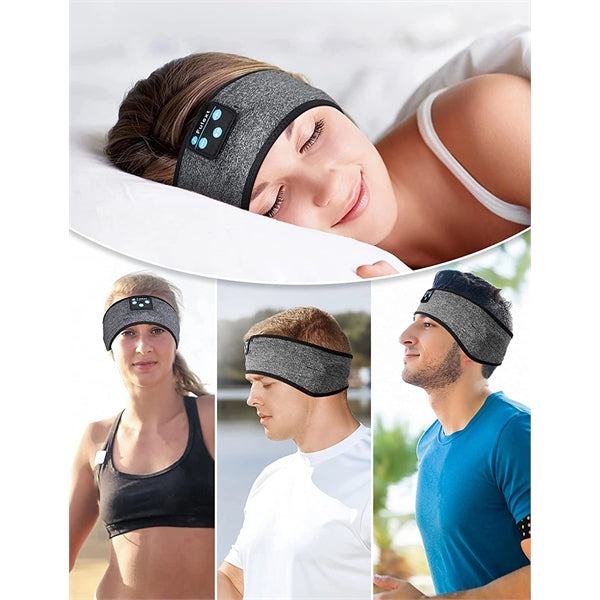 Sports Headband With Headphones