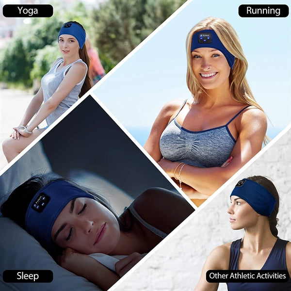 Sports Headband With Headphones
