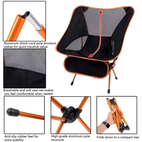 Portable Lightweight Folding Camping Chair