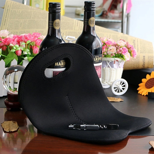 Insulated Bag For Wine And Water Bottles