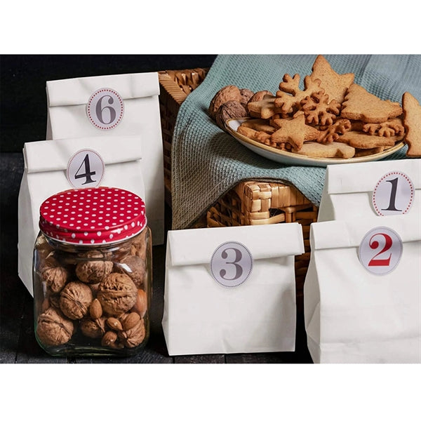 Eco-Friendly Kraft Paper Bakery Bags