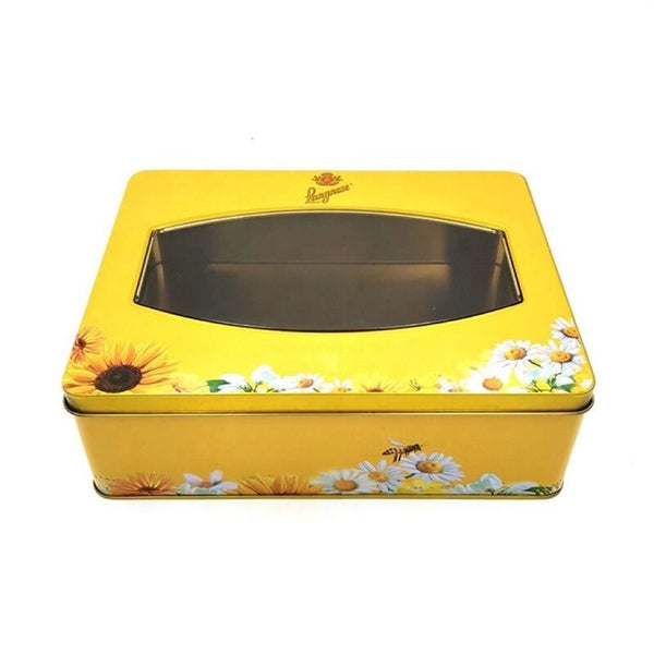 Food Packaging Box With Irregular Clear Window