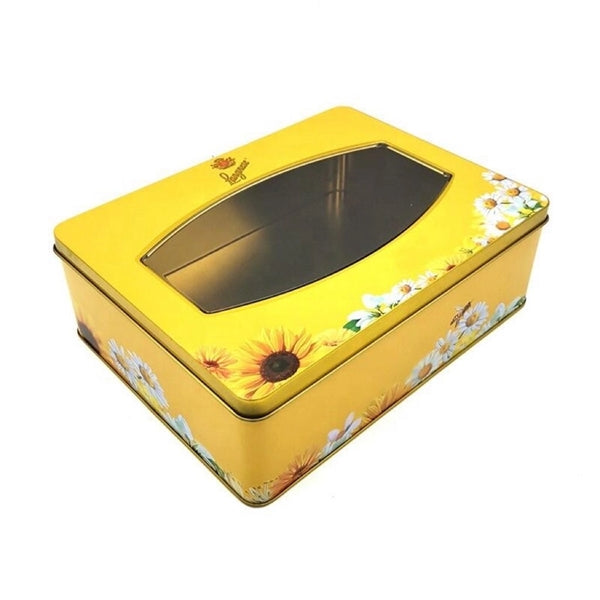 Food Packaging Box With Irregular Clear Window