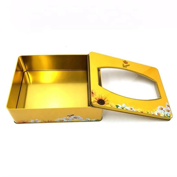 Food Packaging Box With Irregular Clear Window