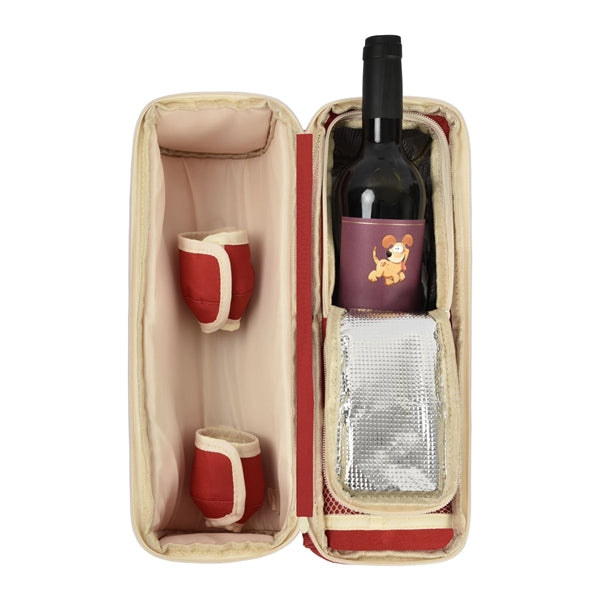 Insulated 2 Bottle Portable Wine Carrier