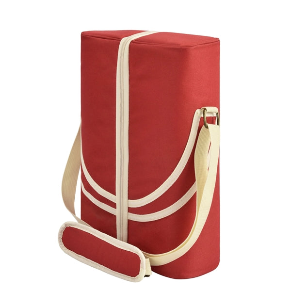 Insulated 2 Bottle Portable Wine Carrier