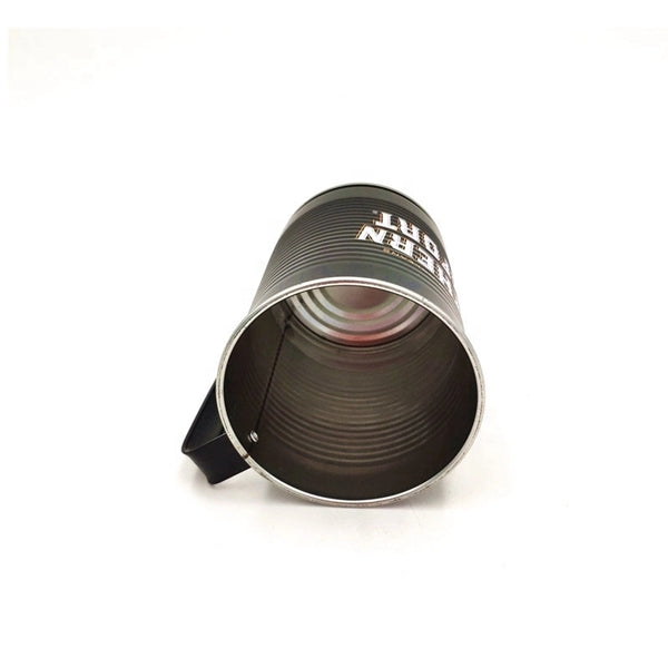15 oz Drinking Cup Tin Can with Handle