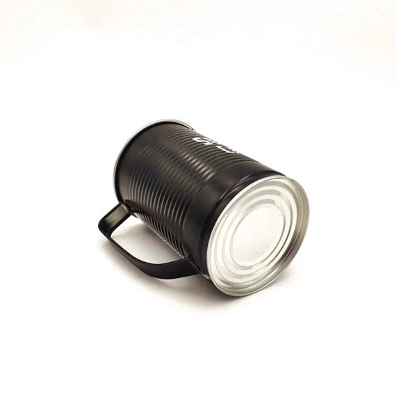 15 oz Drinking Cup Tin Can with Handle
