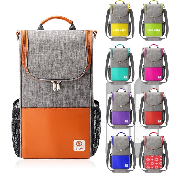 Insulated 2 Bottle Portable Wine Carrier