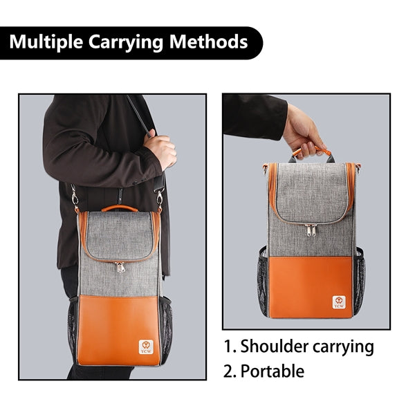 Insulated 2 Bottle Portable Wine Carrier