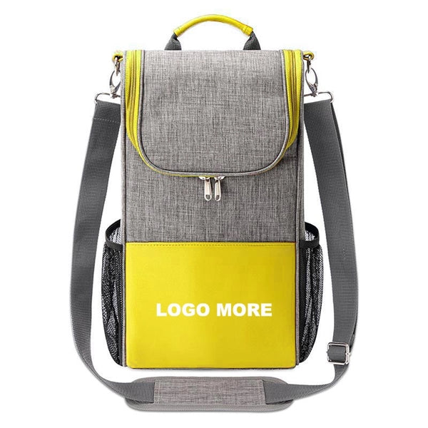 Insulated 2 Bottle Portable Wine Carrier