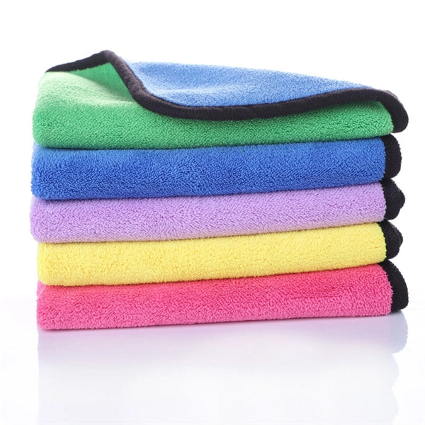Dual-Sided Car Microfiber Towels