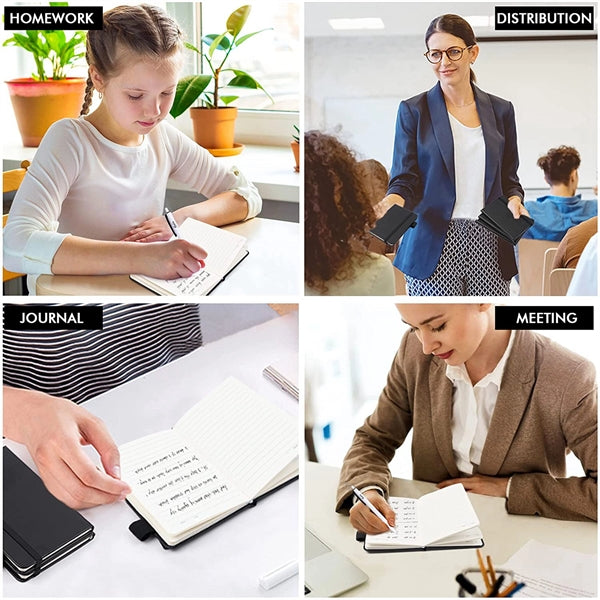 Pocket Notebook Journals with Pen