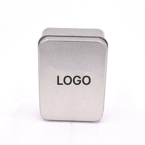 Metal Jewelry Gift Tin Plate Box With Foam Inlay