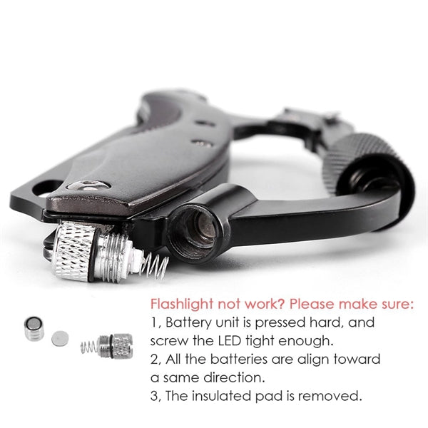 8-in-1 Multi-functional Climbing Carabiner