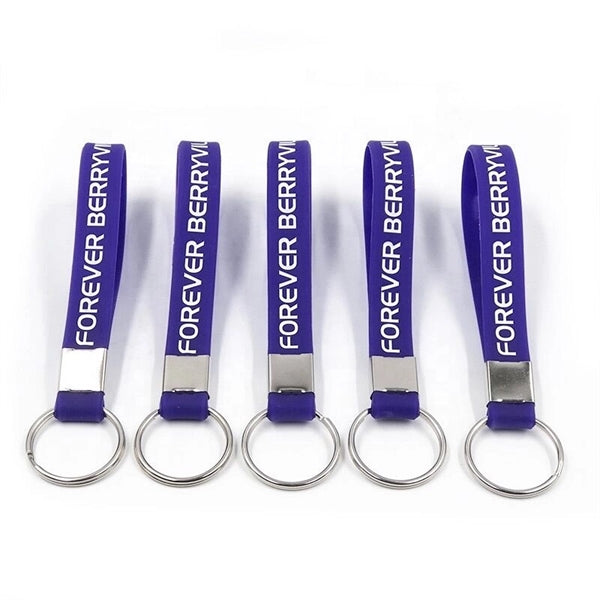 Silicone Wristband Keychain