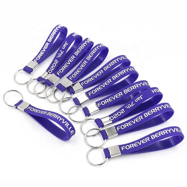 Silicone Wristband Keychain