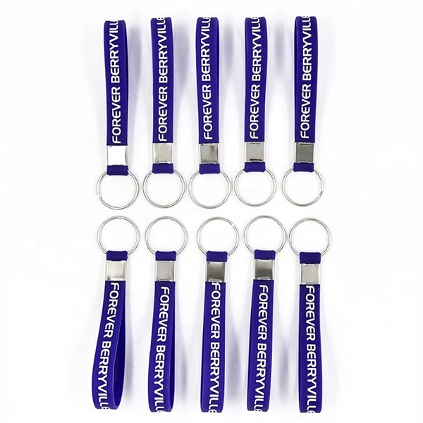Silicone Wristband Keychain