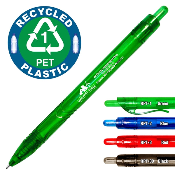 REPEAT 100% Recycled A.B.S. Ballpoint Pen with FREE FREIGHT