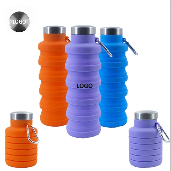 Large-Capacity Outdoor Portable Telescopic Water Bottle