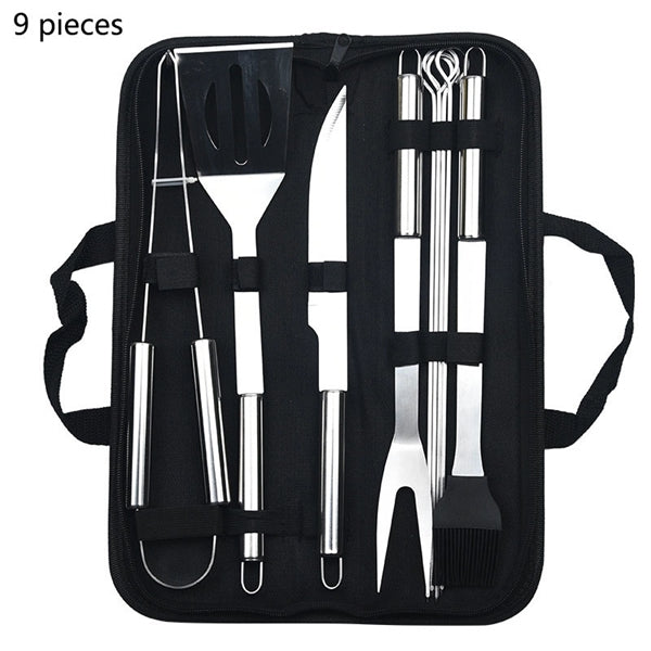 BBQ Grill Accessories Set with Portable Bag
