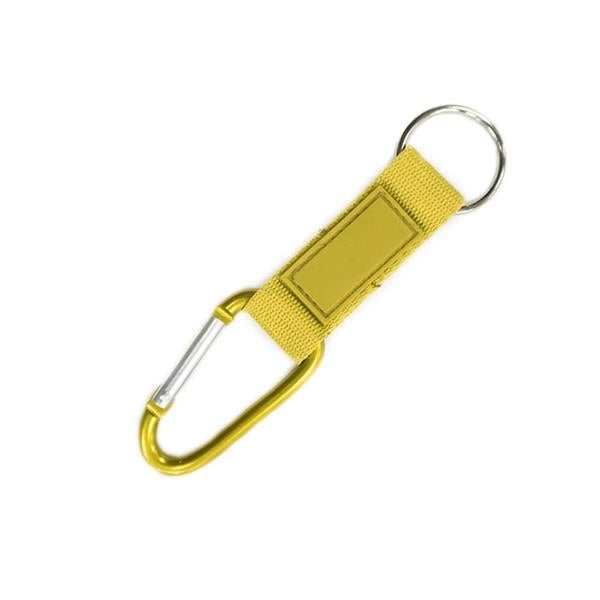 Unisex Color Carabiners Lanyard Short Strap Keychain Holder