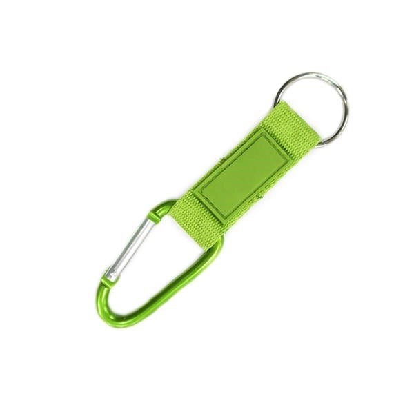 Unisex Color Carabiners Lanyard Short Strap Keychain Holder