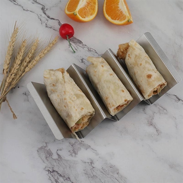 Stainless Steel Taco Holder Stand