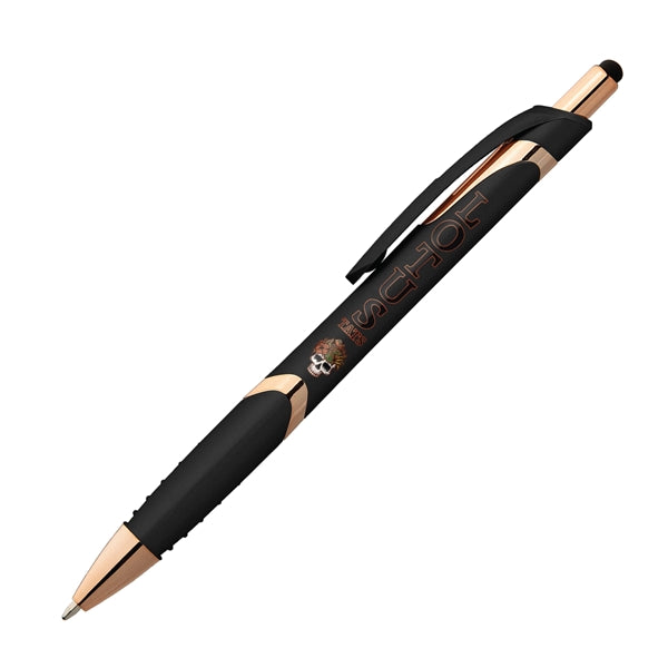 Gemini Softy Rose Gold Plastic Pen (Full Color Imprint)