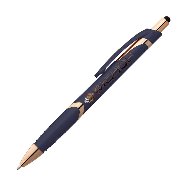 Gemini Softy Rose Gold Plastic Pen (Full Color Imprint)