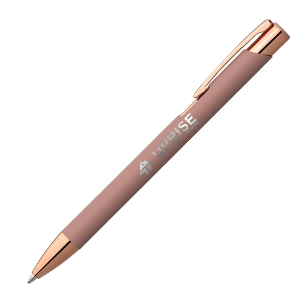 Leo Softy Rose Gold Metal Pen (Engraved Imprint)