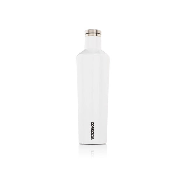 Corkcicle 25oz Canteen - Gloss White