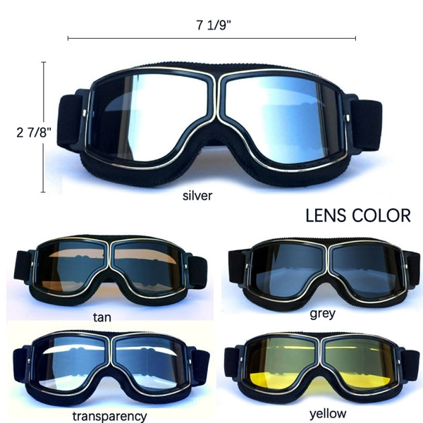 Vintage Motorcycle Windproof Glasses