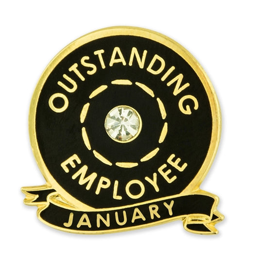Outstanding Employee Of The Month Pin