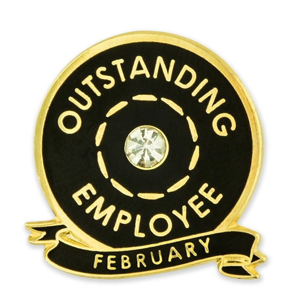Outstanding Employee Of The Month Pin