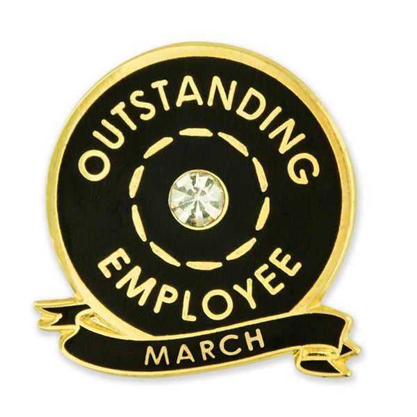 Outstanding Employee Of The Month Pin
