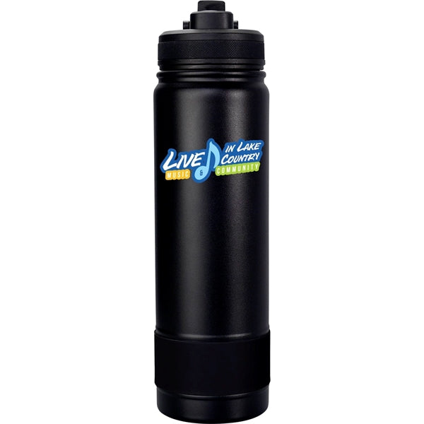 Pop Up 24 oz. Colorful Banded Bottle