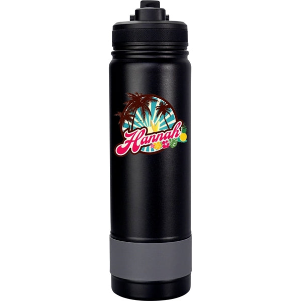 Pop Up 24 oz. Colorful Banded Bottle