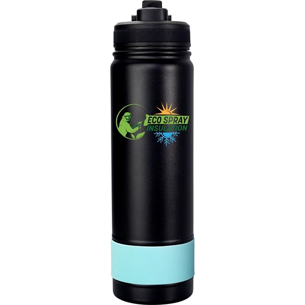 Pop Up 24 oz. Colorful Banded Bottle