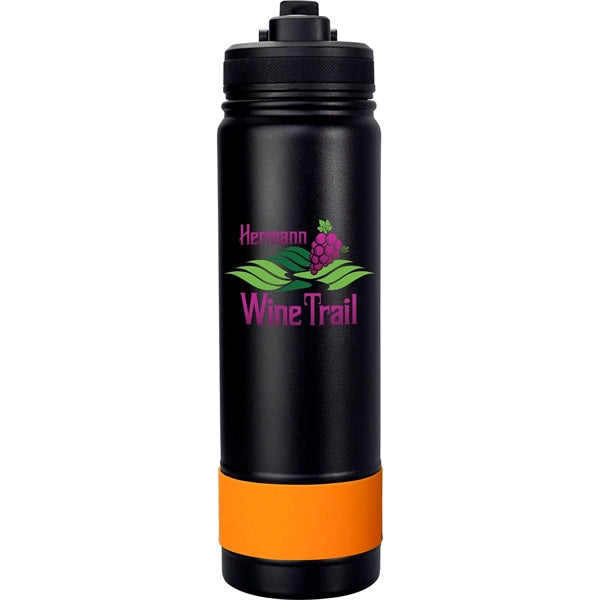 Pop Up 24 oz. Colorful Banded Bottle