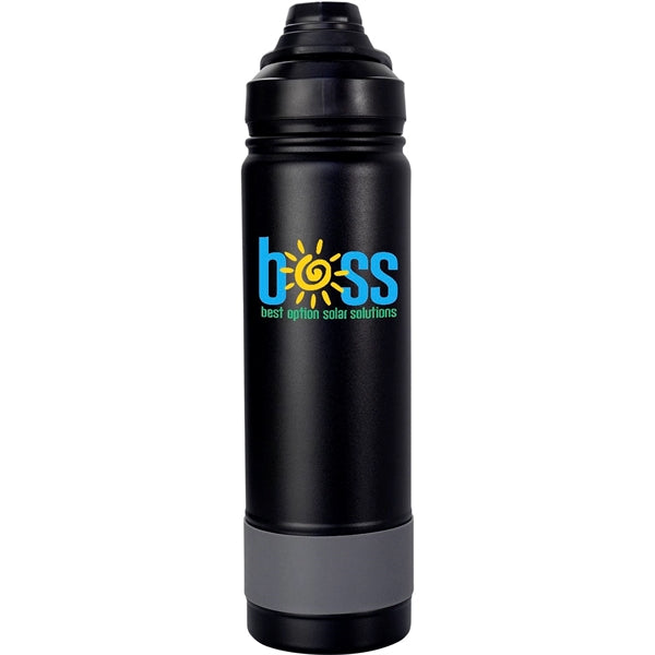 Sip Top 24 oz. Colorful Banded Bottle