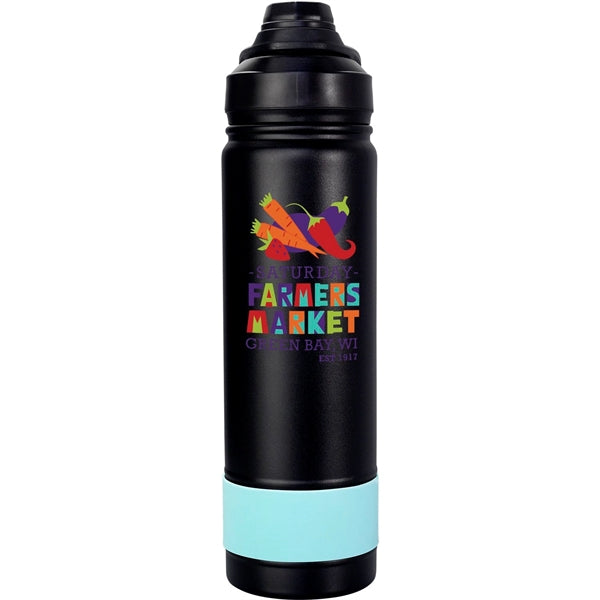 Sip Top 24 oz. Colorful Banded Bottle