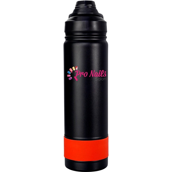Sip Top 24 oz. Colorful Banded Bottle