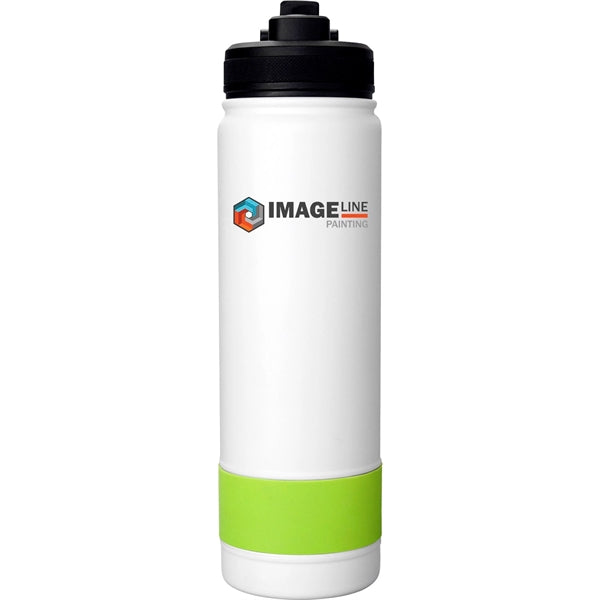 Colorful Pop Up 24 oz. Banded Bottle