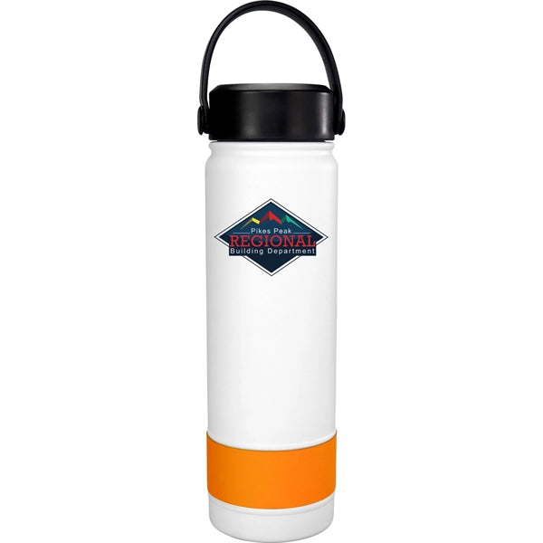 Colorful Metal Top 24 oz. Banded Bottle